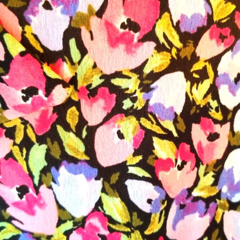 SALE Zara 🩷Floral Belted Mini Skirt w pockets - Picture 3 of 7